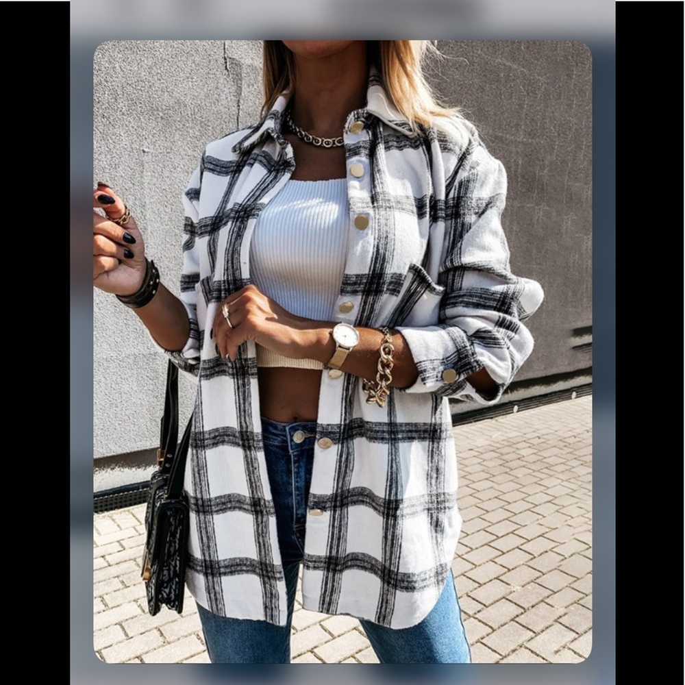 🍁THICK SOFT Flannel shacket🍁